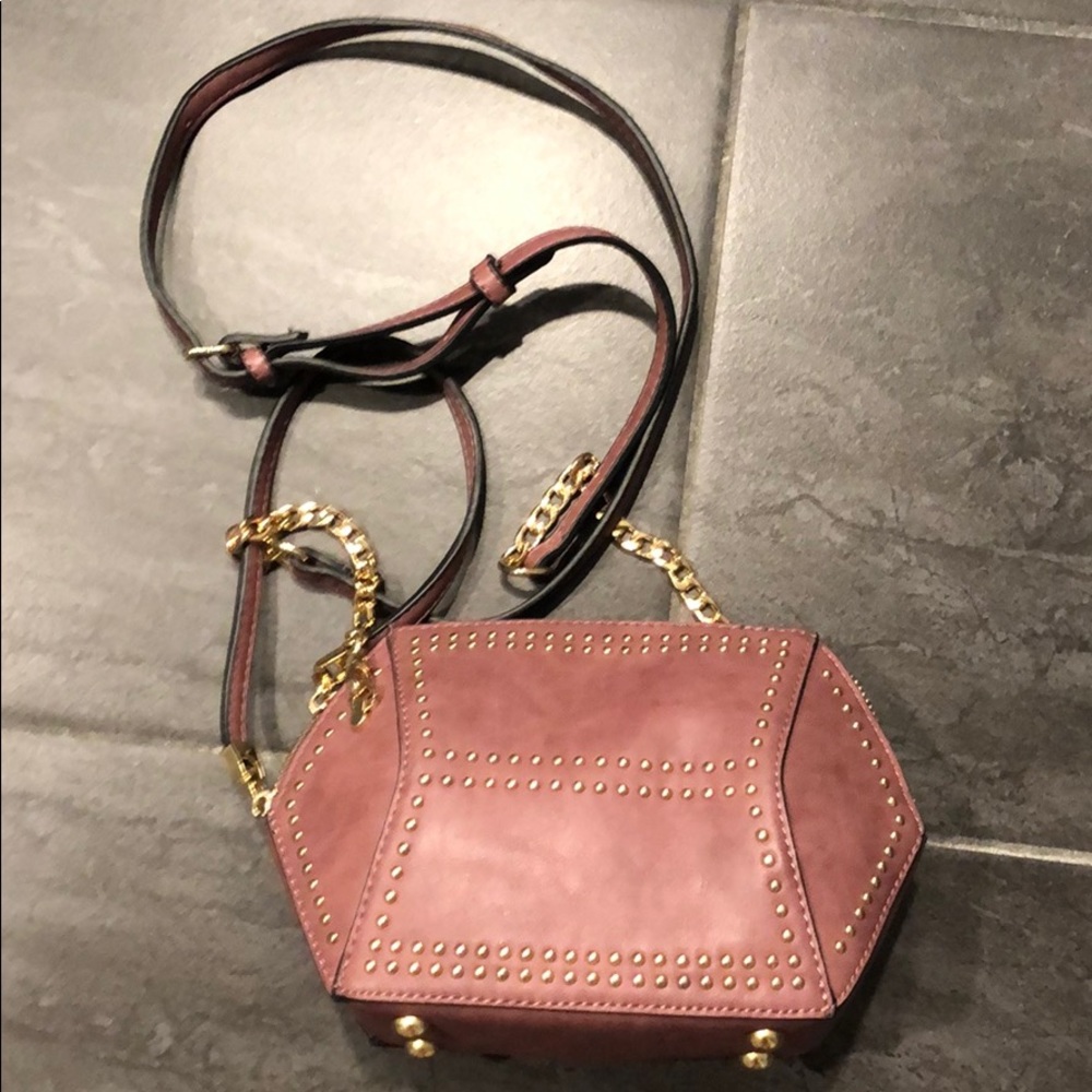Urban Expressions Leather studded handbag